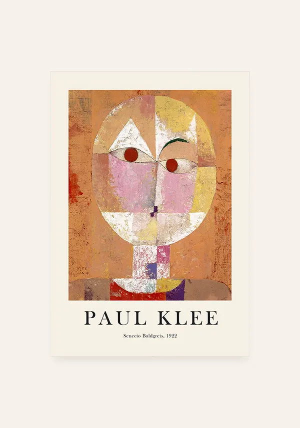 Quadro Paul Klee Senecio