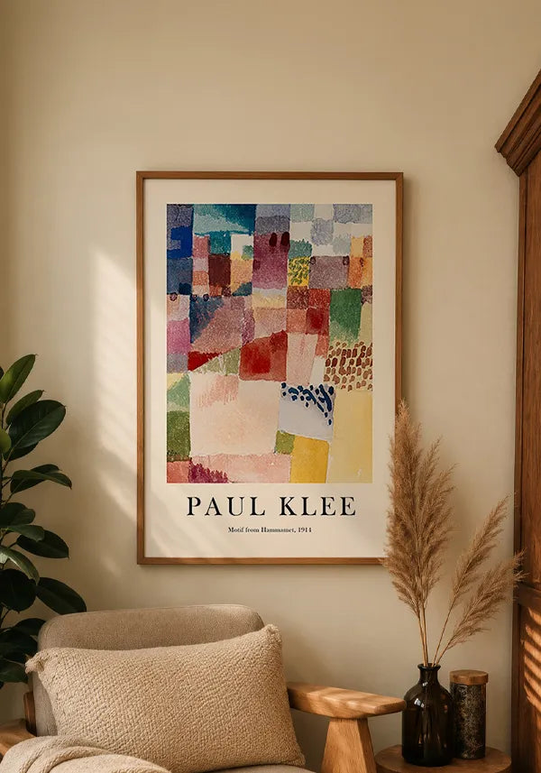 Quadro Paul Klee Motif from Hammamet