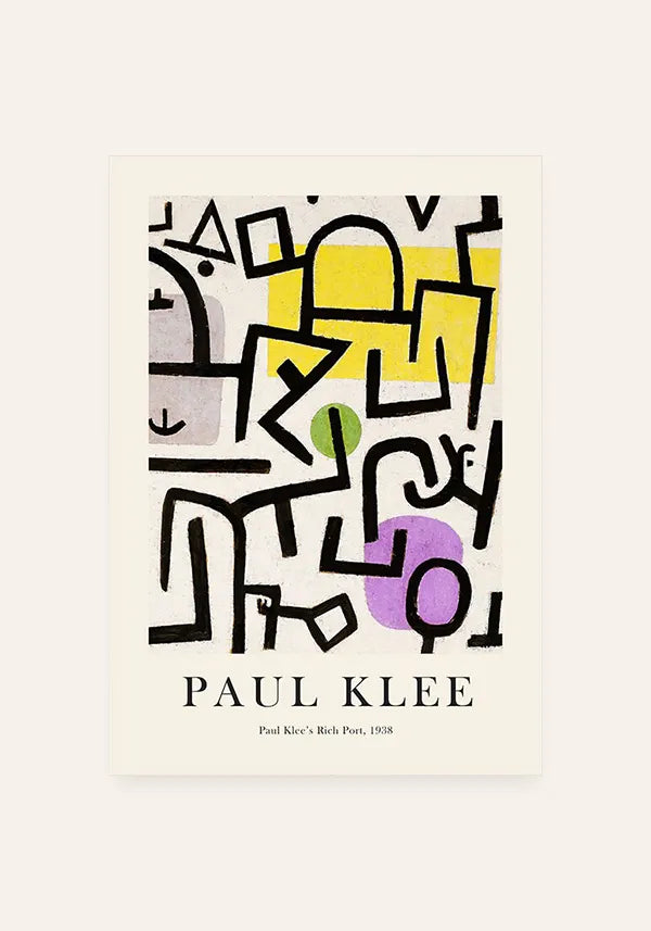 Quadro Paul Klee Rich Port