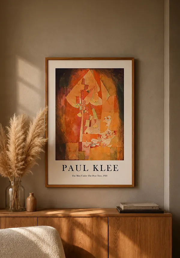 Quadro Paul Klee the Man Under the Pear Tree