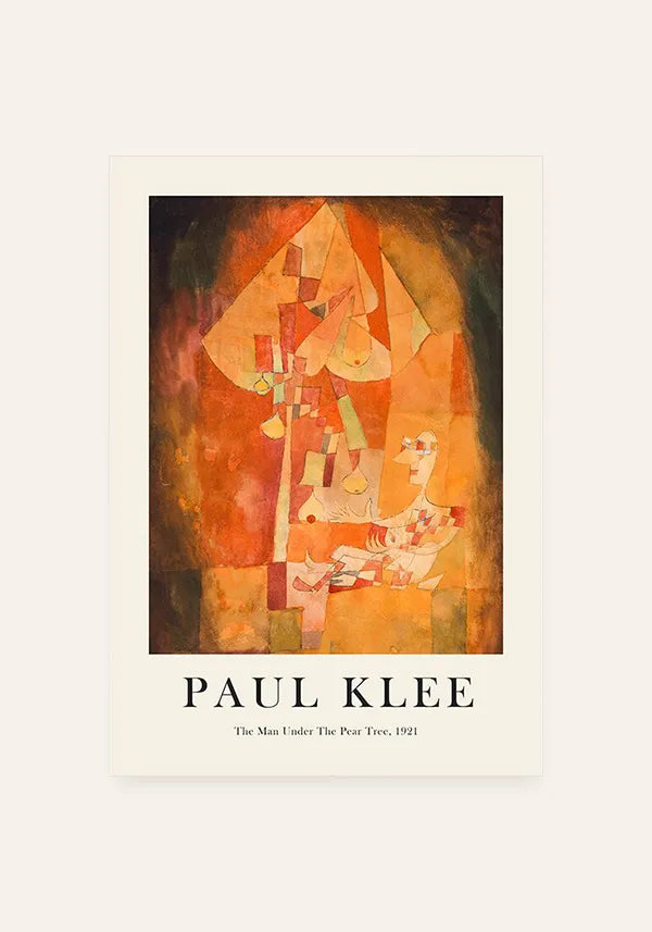 Quadro Paul Klee the Man Under the Pear Tree