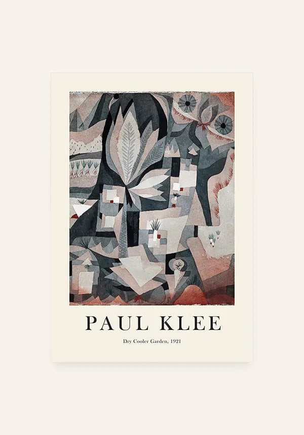 Quadro Paul Klee Dry Cooler Garden