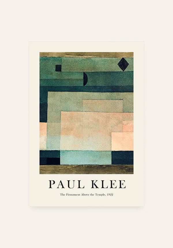 Quadro Paul Klee Temple Gardens