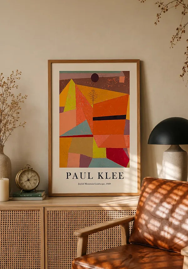 Quadro Paul Klee Joyful Mountain Landscape