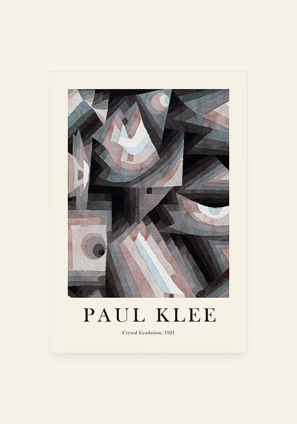 Quadro Paul Klee Crystal Gradation