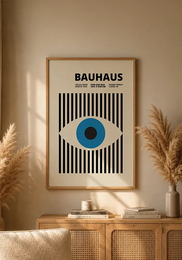 Quadro Bauhaus Blue Eye I
