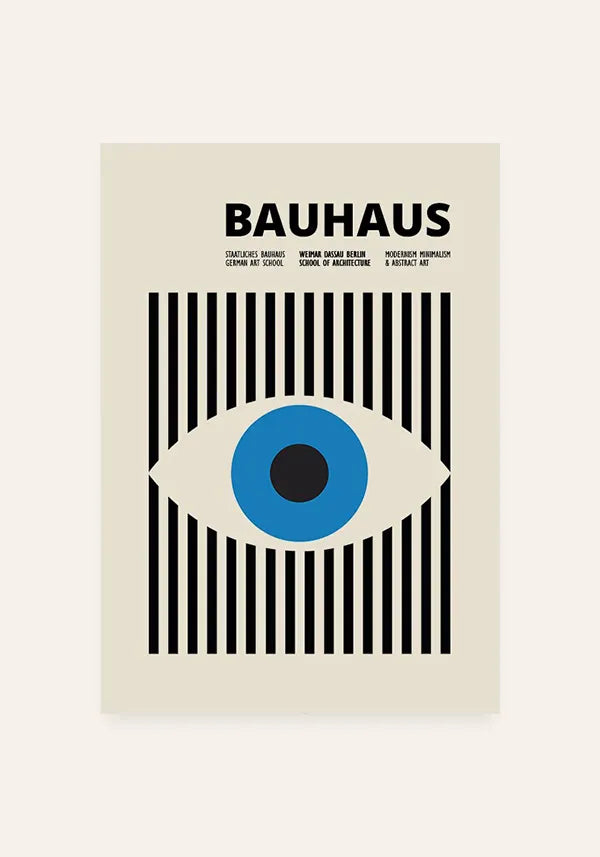 Quadro Bauhaus Blue Eye I