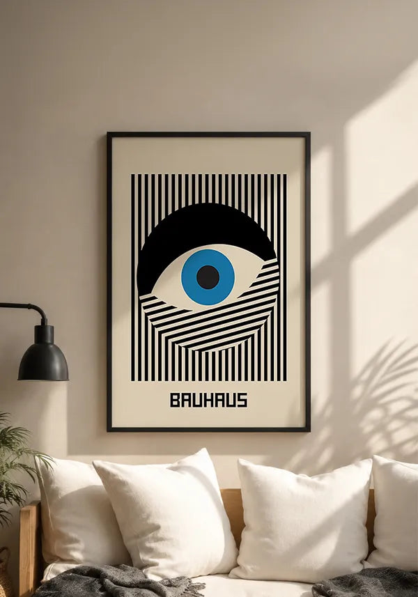 Quadro Bauhaus Blue Eye II