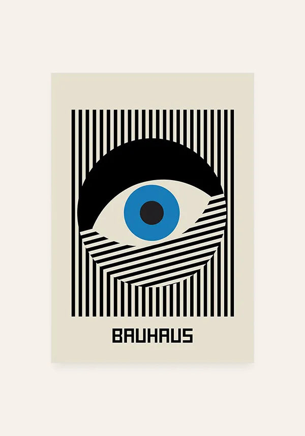 Quadro Bauhaus Blue Eye II