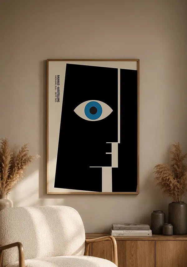 Quadro Bauhaus Ausstellung - Blue Eye