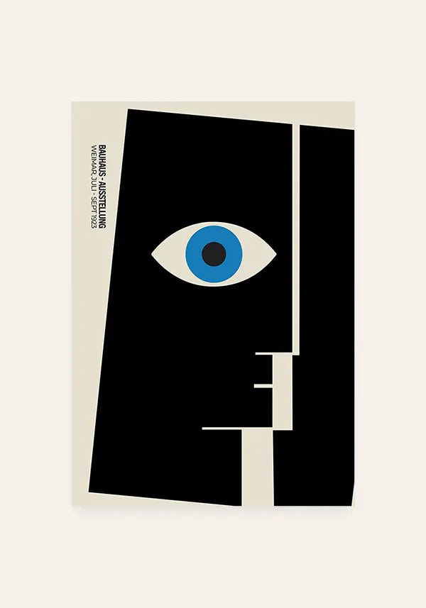 Quadro Bauhaus Ausstellung - Blue Eye