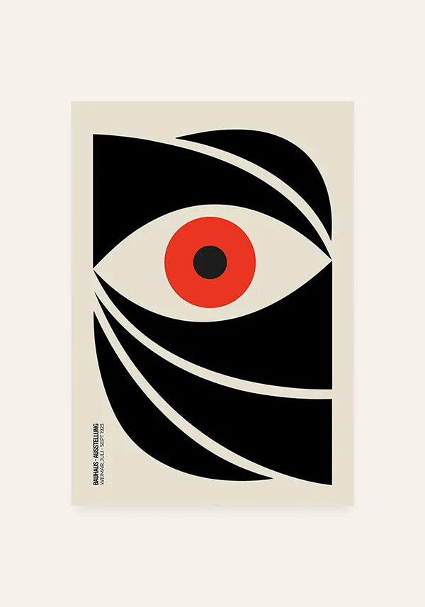 Quadro Bauhaus Ausstellung - Red Eye