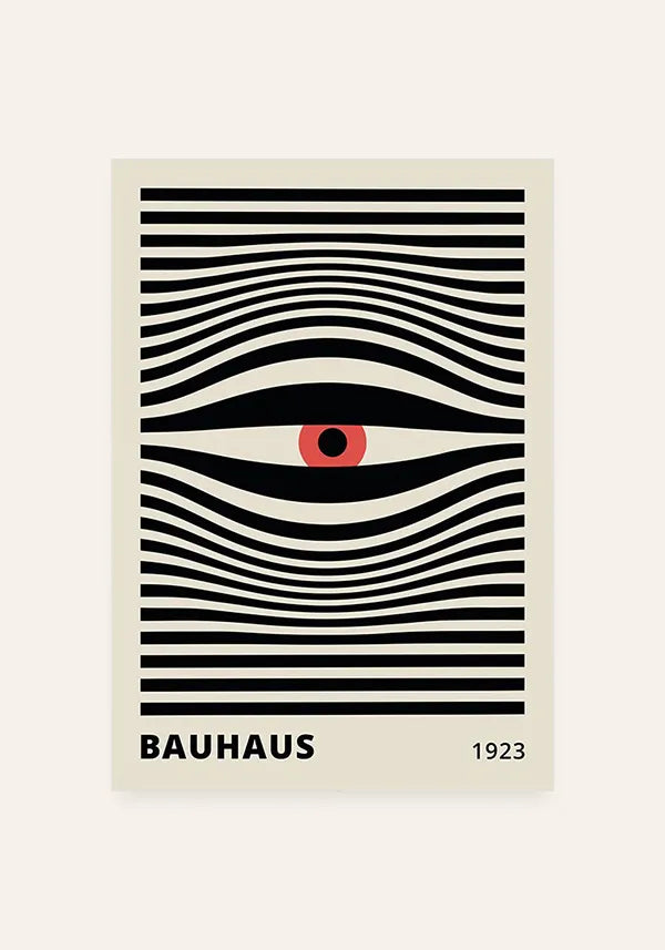 Quadro Bauhaus 1923 - Red Eye