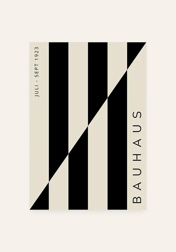 Quadro Bauhaus Faixas 1923