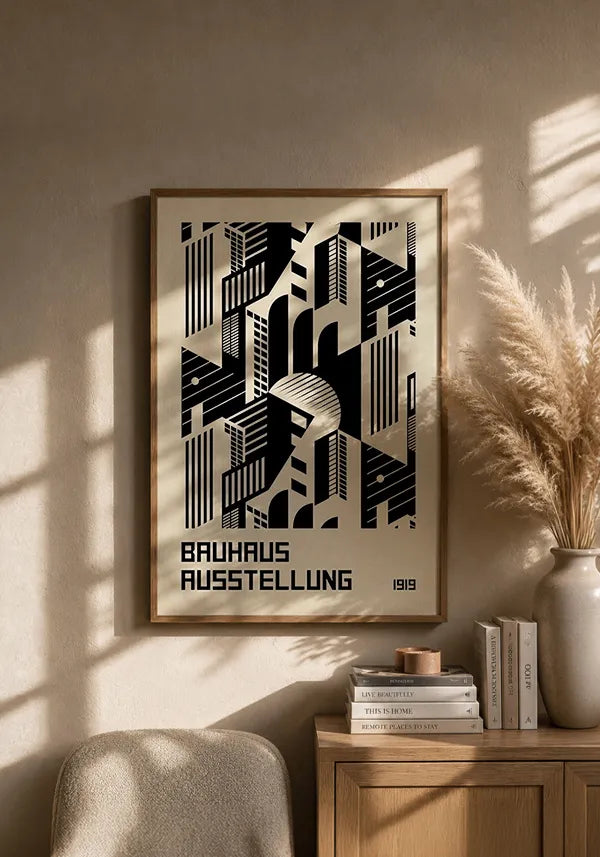 Quadro Bauhaus Ausstellung Vintage