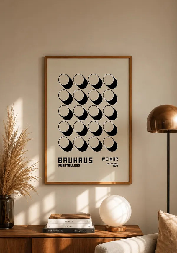 Quadro Bauhaus Coleção Formas e Sombras II
