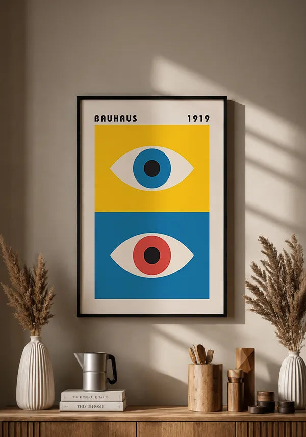 Quadro Bauhaus Eyes 1919