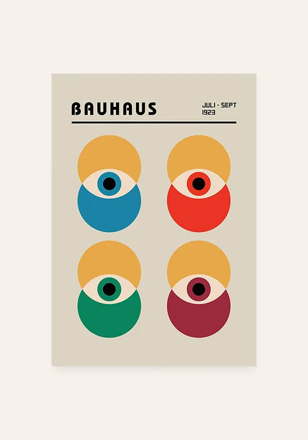 Quadro Bauhaus Eye Concept I