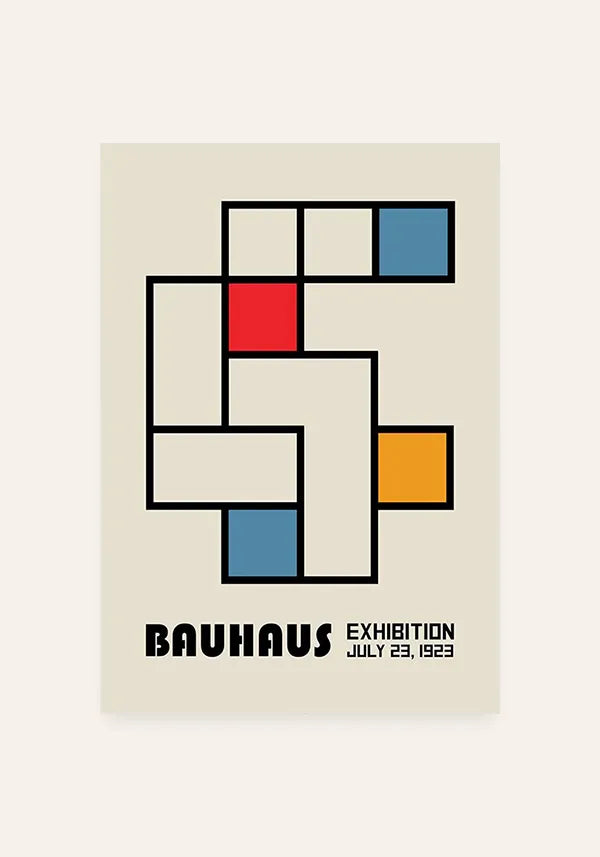Quadro Bauhaus Exhibition July 1923