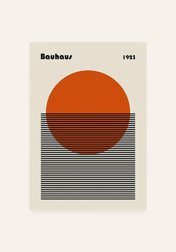 Quadro Bauhaus Sunrise