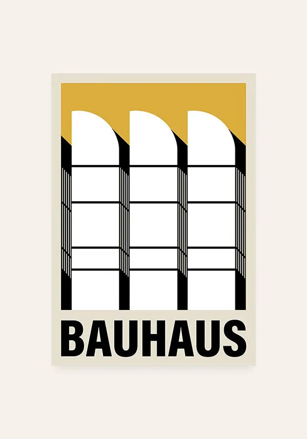 Quadro Bauhaus Vintage Museu