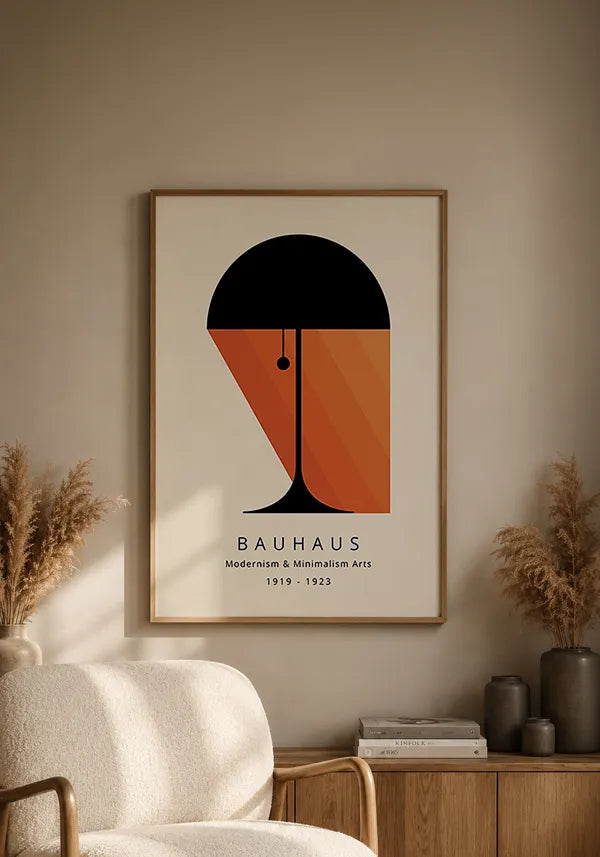 Quadro Bauhaus Modernism & Minimalist Arts