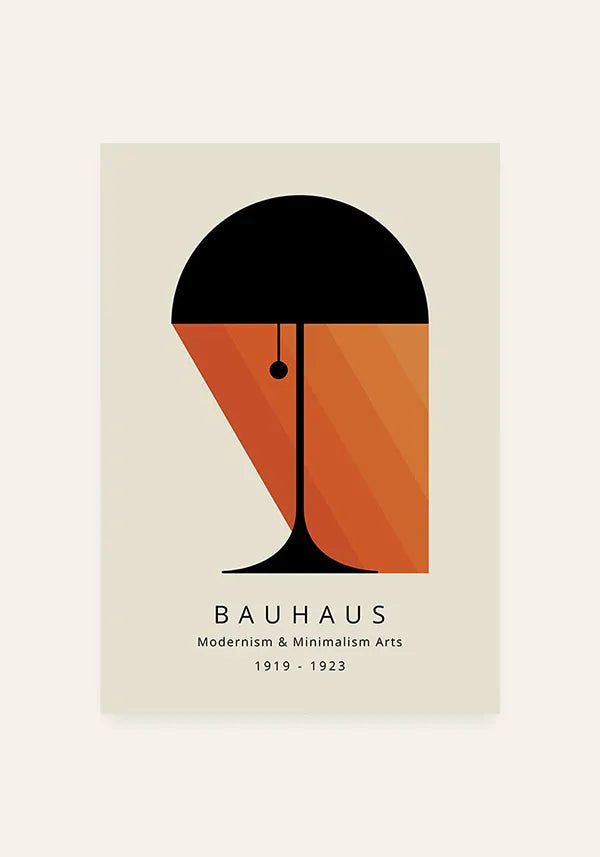 Quadro Bauhaus Modernism & Minimalist Arts