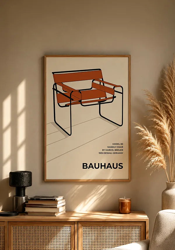 Quadro Bauhaus Cadeira Wassily