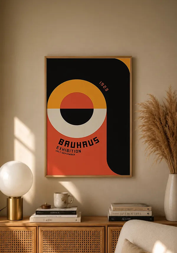 Quadro Bauhaus 1923 Exhibition Poster I