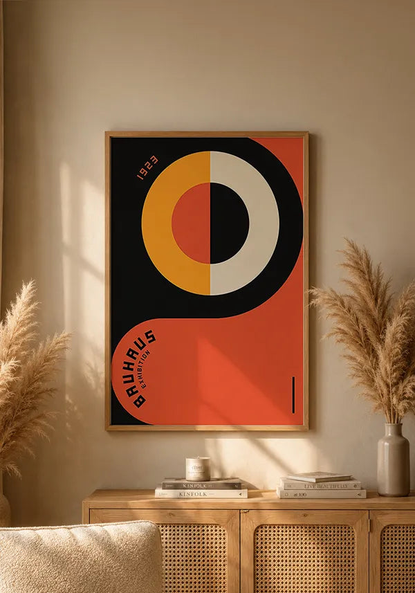 Quadro Bauhaus 1923 Exhibition Poster II