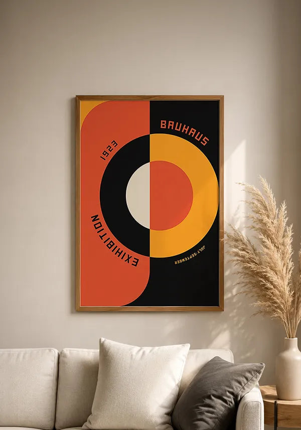 Quadro Bauhaus 1923 Exhibition Poster III