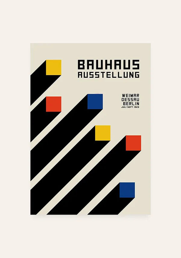 Quadro Bauhaus Squares 1923