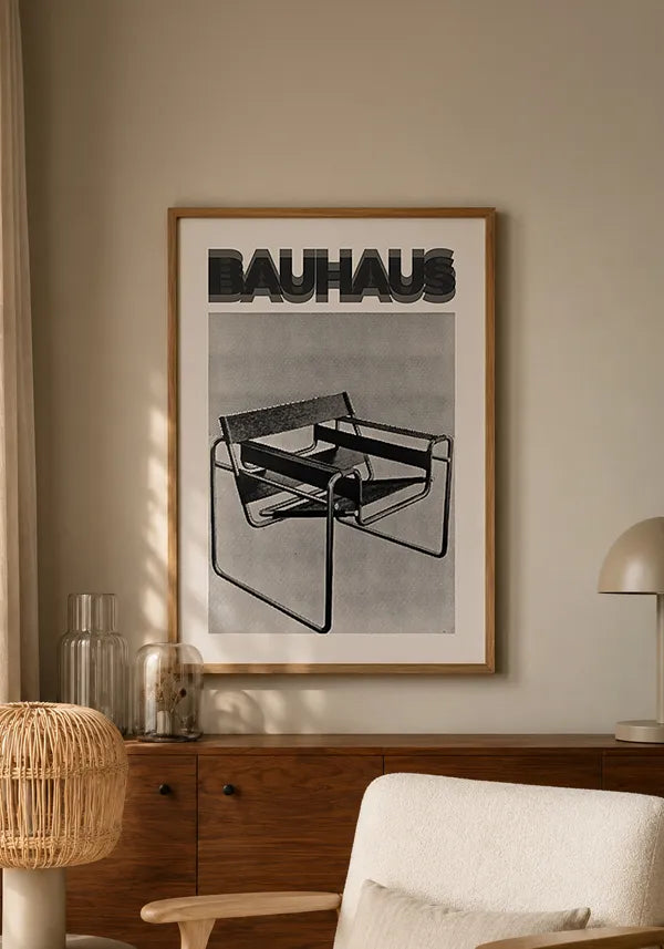 Quadro Bauhaus Fotografia Poltrona Wassily