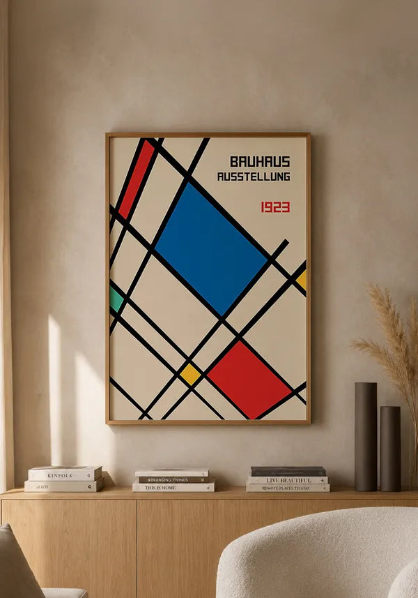 Quadro Bauhaus Inspired by Piet Mondrian I