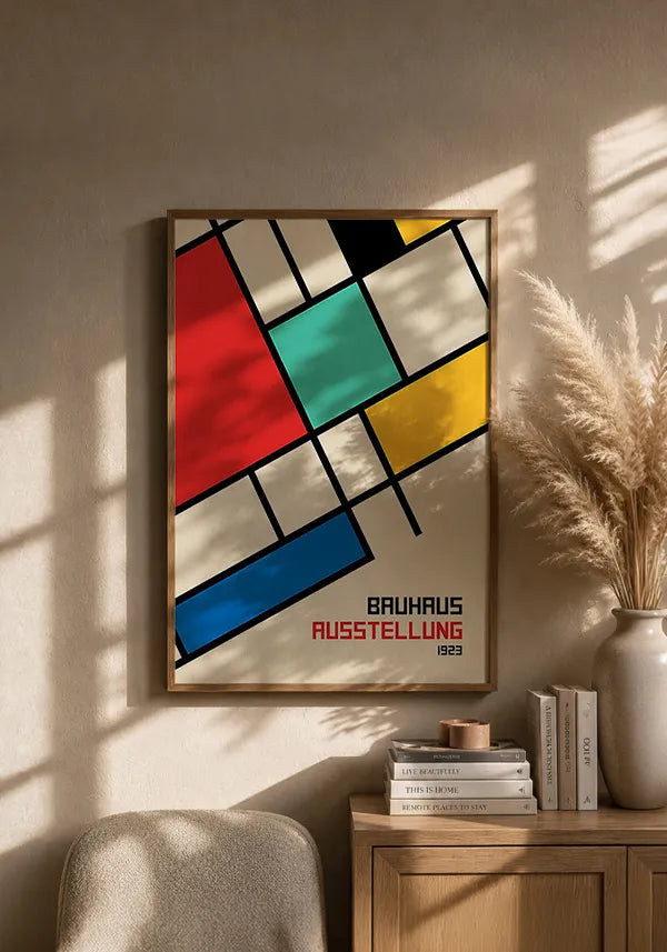 Quadro Bauhaus Inspired by Piet Mondrian II