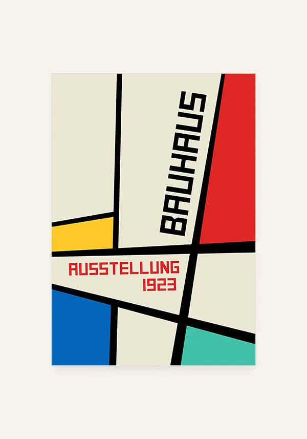 Quadro Bauhaus Inspired by Piet Mondrian III
