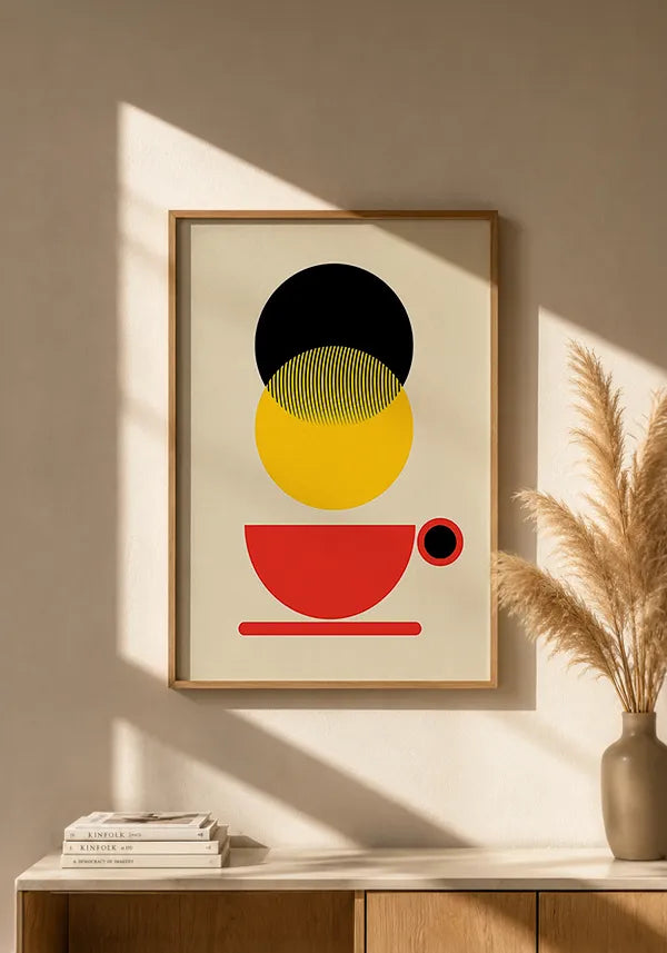 Quadro Bauhaus Coffee Cups I