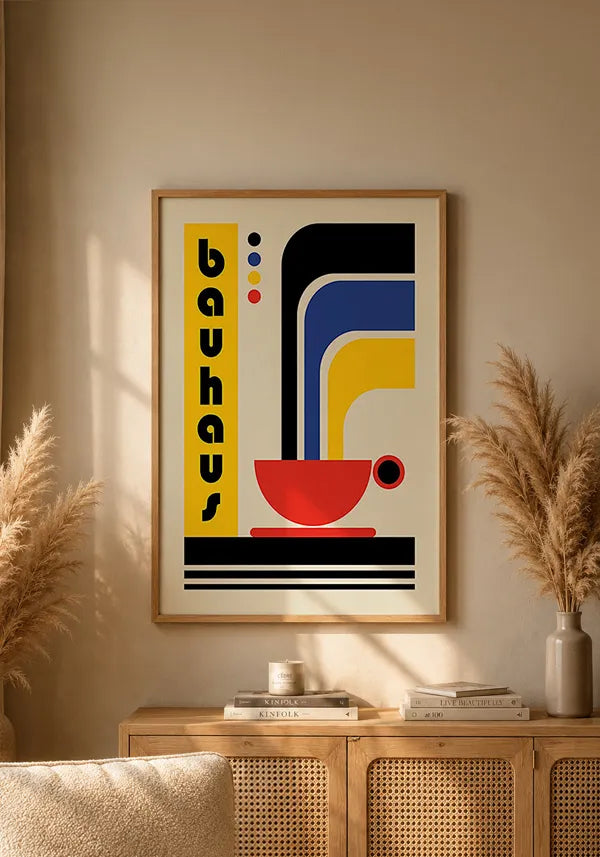 Quadro Bauhaus Coffee Cups III