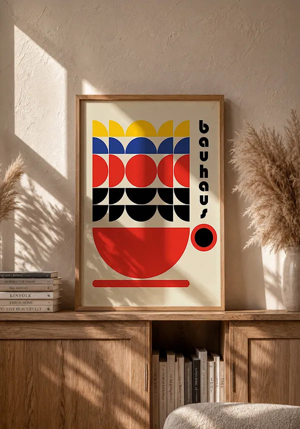 Quadro Bauhaus Coffee Cups IV