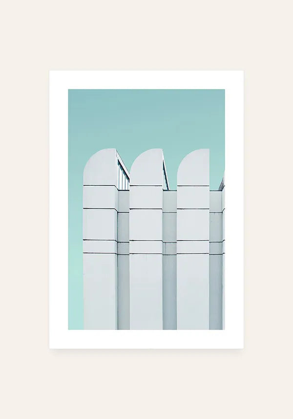 Quadro Bauhaus Museum com Borda