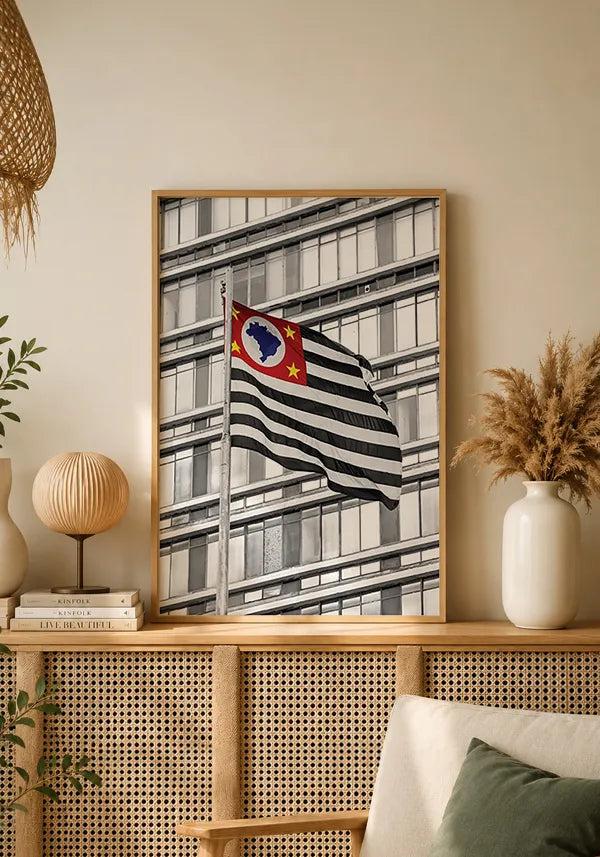 Quadro São Paulo Bandeira