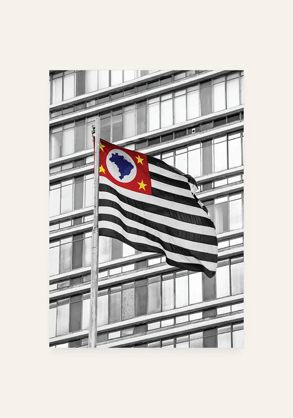 Quadro São Paulo Bandeira