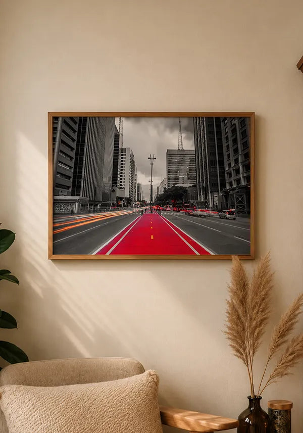 Quadro Avenida Paulista Horizontal