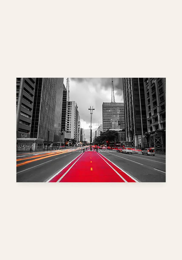 Quadro Avenida Paulista Horizontal