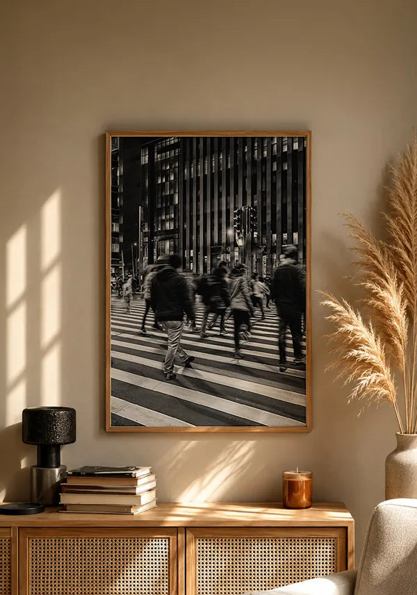 Quadro Avenida Paulista Pedestres