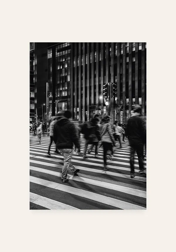 Quadro Avenida Paulista Pedestres