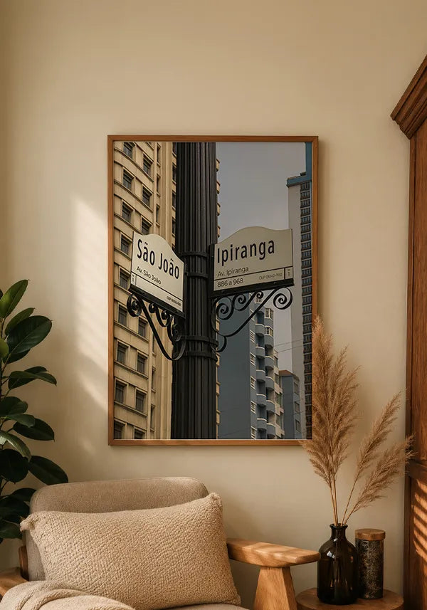 Quadro São Paulo Ipiranga com São João