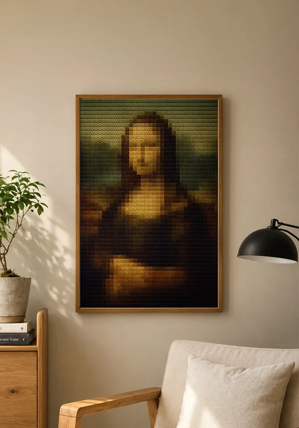Quadro Monalisa Lego