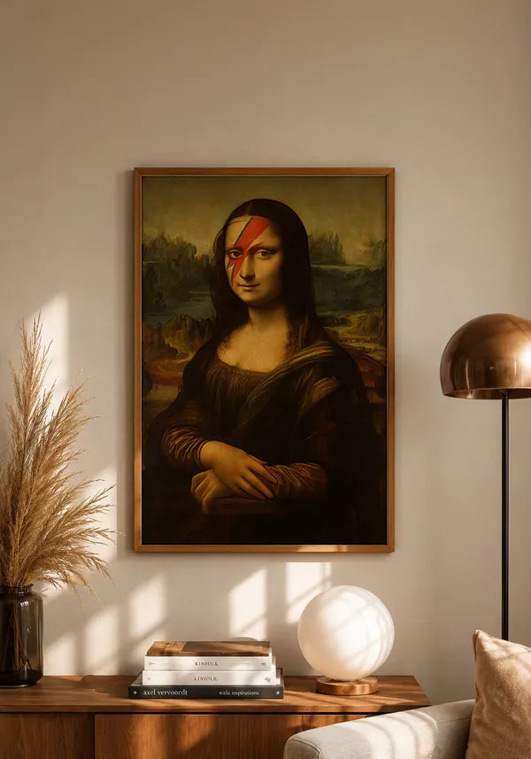 Quadro Monalisa David Bowie
