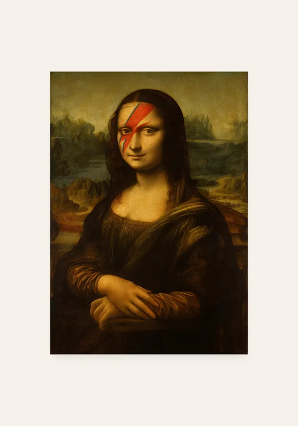 Quadro Monalisa David Bowie